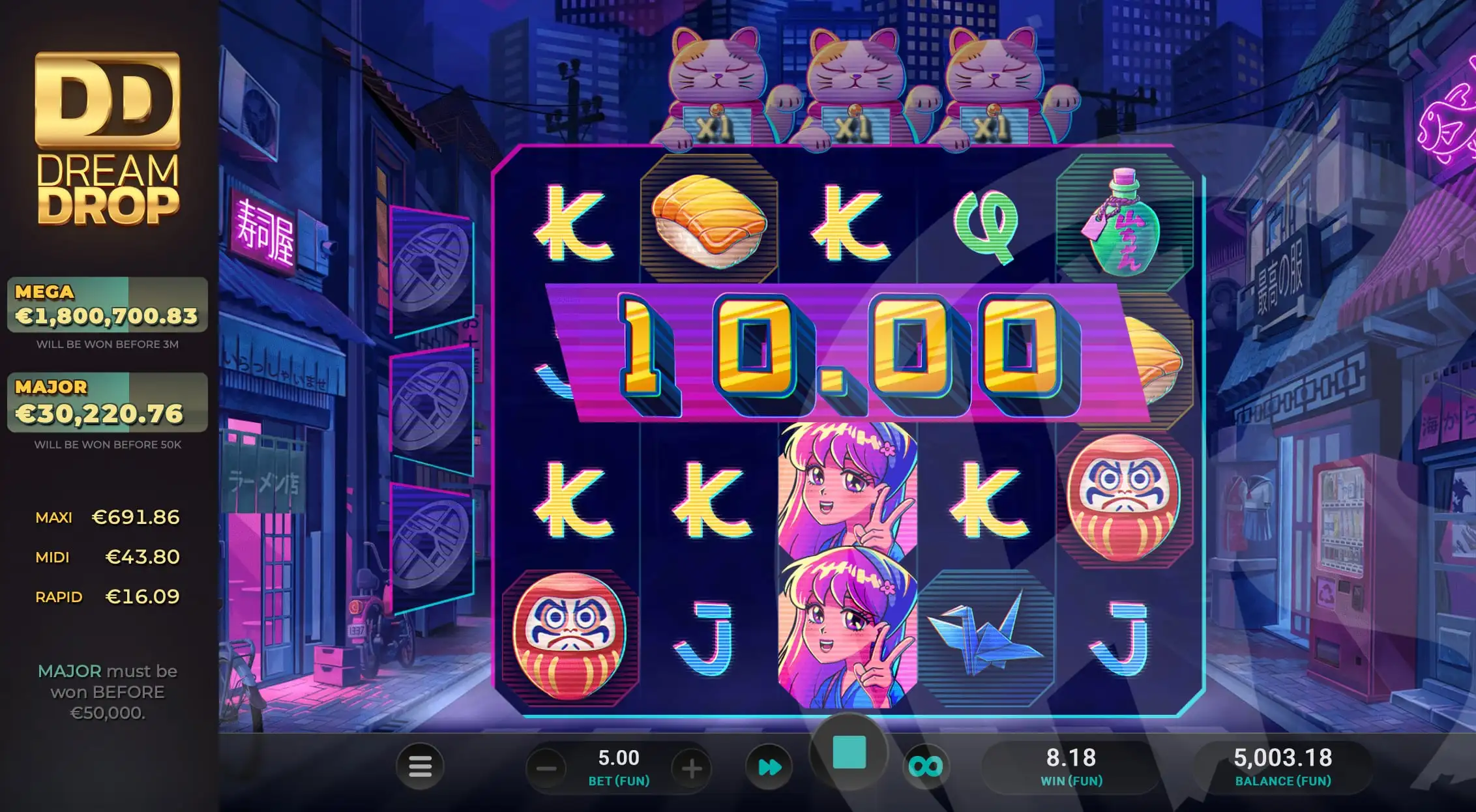 Neko Night Dream Drop Slot Review pic 9